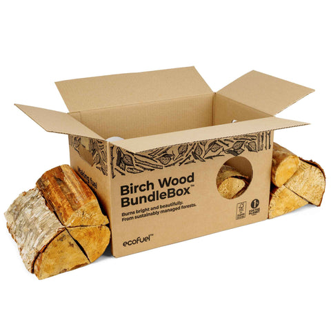 ECOFUEL™ Birch Wood BundleBox Open Box